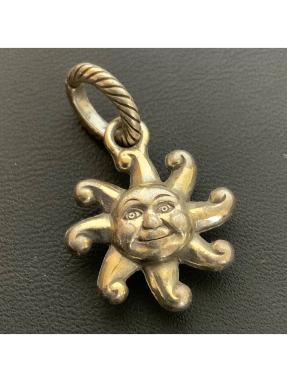 Brighton Arizona Sun Silver-Plated Charm Twisted Loop Attachment for Bracelets
